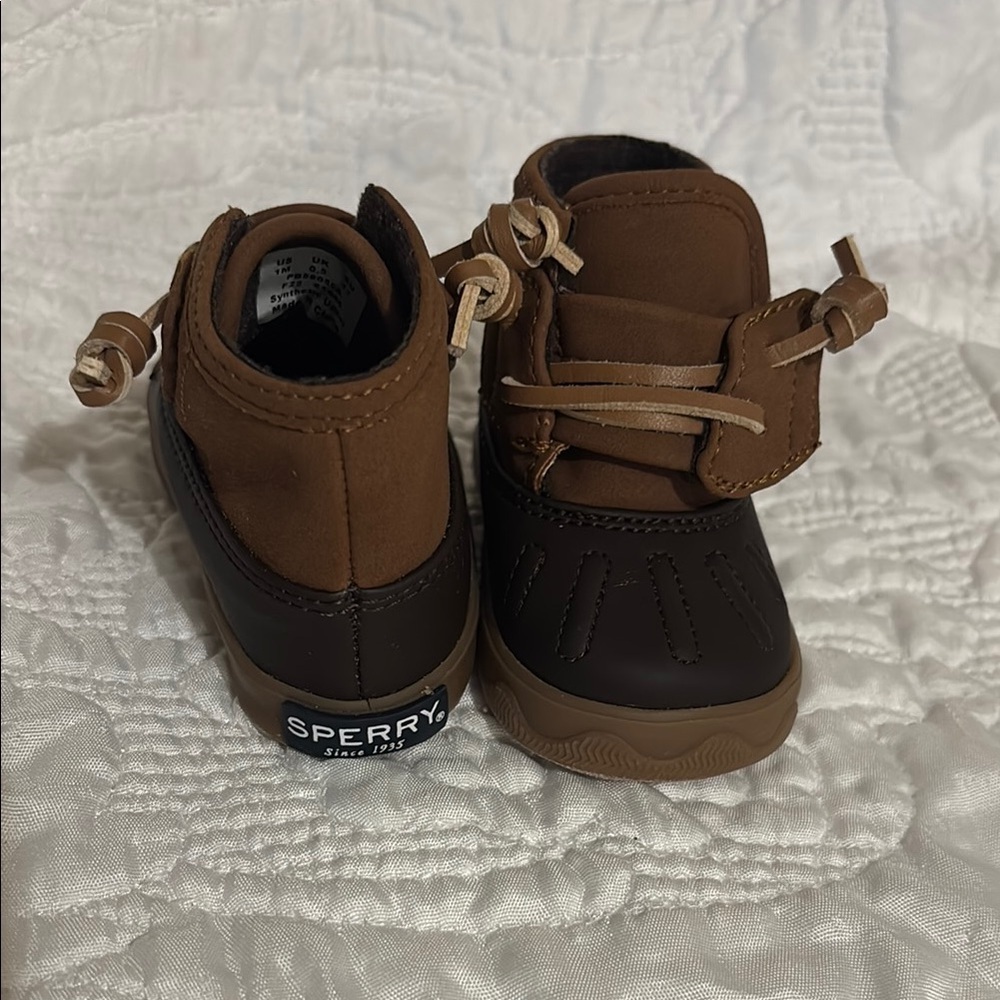 Sperry Brown baby Boots - Picture 7 of 7